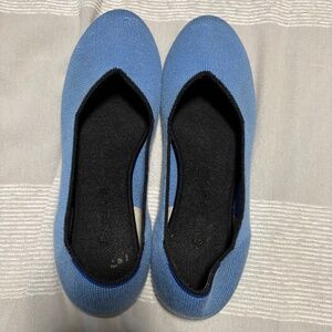Rothy’s Women’s The Flat in Ice Blue